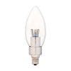 LED Bulbs Decorative Chandelier Teardrop 25W Equiv 2700K 3W CL CAN NON-Dimmable