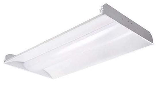 LED Indoor Direct Indirect 2X4 34W 4000K TROFFER 120-277V (0-10V DIMMABLE) Lt.Commercial 5YR