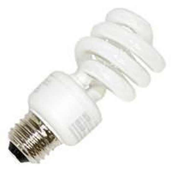 Picture of Light Bulbs Compact Fluorescents Bare Spiral 5 to 26 Watts - T2 medium 5000K 5W MINISPIRAL AWX8650 24M