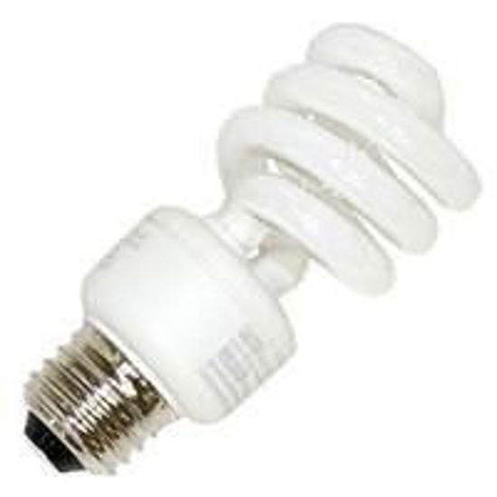 Picture of Light Bulbs Compact Fluorescents Bare Spiral 5 to 26 Watts - T2 9 medium 5000K 9W MINITWIST AWX8650 36M
