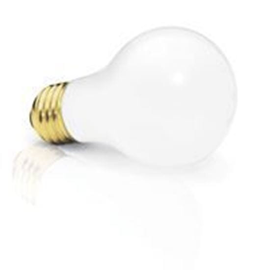 Picture of Light Bulbs Incandescents A19 100W REPLACEMENT Clear medium 100A19 CL 24MW (HG338 HEAVY DUTY)