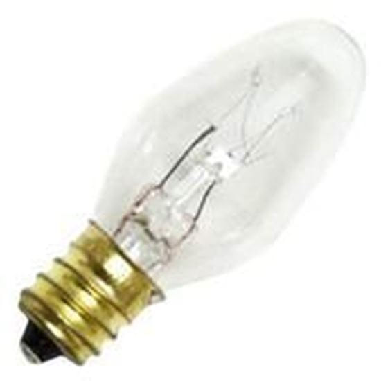 Light Bulbs Incandescents C7 7W REPLACEMENT Clear Candelabra Indicator Lamps 7C7 CL CAN 15MW