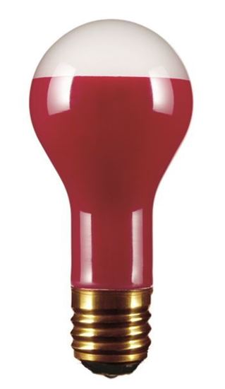 Picture of Light Bulbs Incandescents Funeral Home 3-Way Lamps 100 200 300W Replacement Red Neck 3-Contact Mogul 300PS25 3MG 12MW