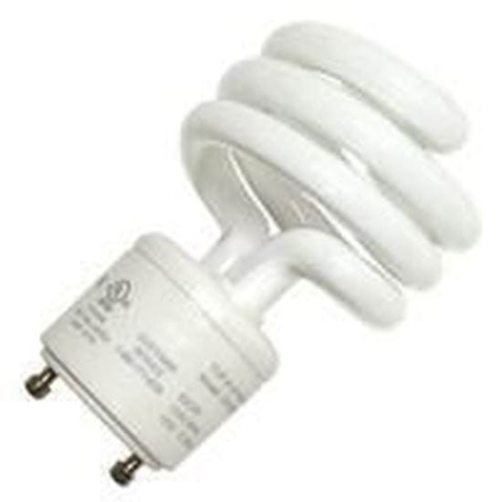 Picture of Light Bulbs Compact Fluorescents Bare Spiral - T2 18 GU24 5000K 18 Watt TWIST XB8550 GU