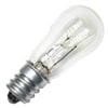 Light Bulbs Incandescents S6 6W REPLACEMENT Clear medium Indicator Lamps 6S6 CL CAN 24MW