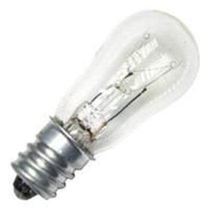 Picture of Light Bulbs Incandescents S6 6W REPLACEMENT Clear medium Indicator Lamps 6S6 CL CAN 24MW