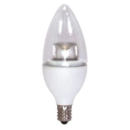 LED Bulbs Decorative Chandelier Teardrop 40W Equiv 2700K 3W TD11 HEARTHGLO Dimmable CAN CL 6YR (40W REPLACEMENT)