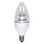 LED Bulbs Decorative Chandelier Teardrop 40W Equiv 2700K 3W TD11 HEARTHGLO Dimmable CAN CL 6YR (40W REPLACEMENT)