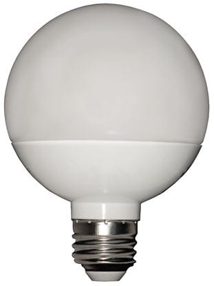 LED Bulbs Decorative Globe 3 Inch Diameter 5000K 6W G25 AWX8050 10YR (replaces up to 60w globe)