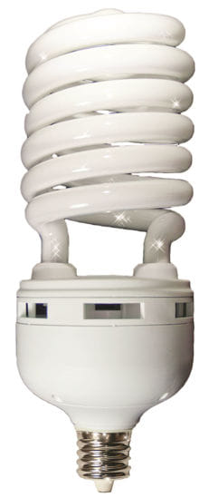 Picture of Light Bulbs Compact Fluorescents Bare Spiral 85 to 180 Watts - T5 150 Mogul 5000K 150W MOG TWIST AWX8250 24M