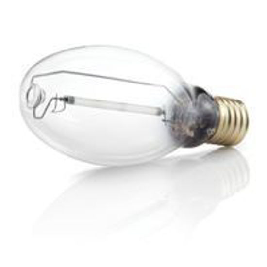 Picture of Light Bulbs High Intensity Discharge Pressure Sodium Single Arc Tube 100W Base: Mogul Clear S54SB 100 MOG TC 60M