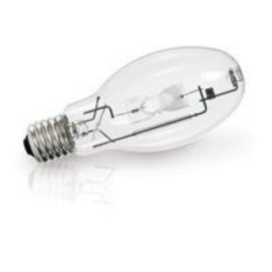 Picture of Light Bulbs High Intensity Discharge Metal Halide Pulse Start 320W Mogul - E CLEAR Horizontal to Base UP Burn Position M154 132 320 HBU PS