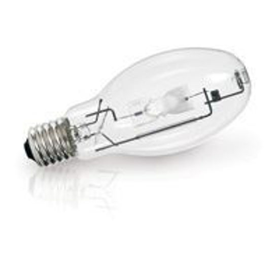 Picture of Light Bulbs High Intensity Discharge Metal Halide Pulse Start 320W Mogul - O FROST Base UP Only Burn Position M154 132 320 C BU PS 50