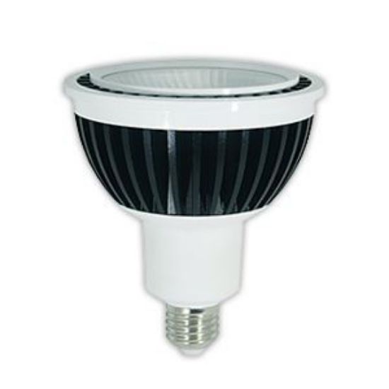 Picture of LED Bulbs PAR Outdoor Indoor Reflector PAR38 277V Flood 40 Degree 5000K 15PAR38 FL 50K 38 120-277V