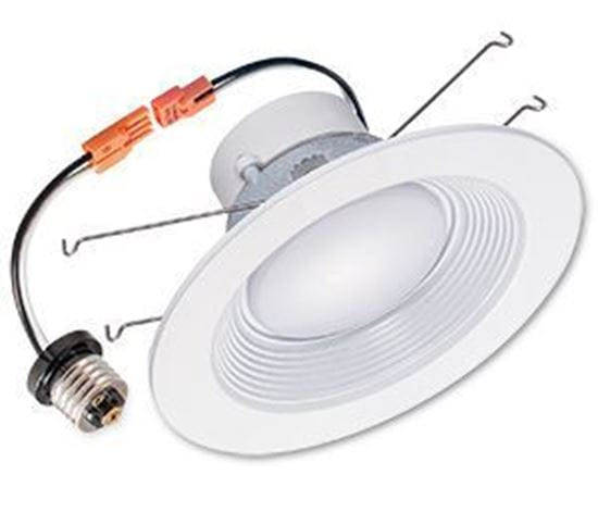 LED Retrofits Downlights 5-to-6 Inch 50W Halogen Equiv. RETROFIT 5-6IN 10W 3K 5YR