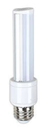 Picture of LED Bulbs Tubular Screw-In 40W Equiv. 5000K 6T10 180º FROST 5K 120-277V