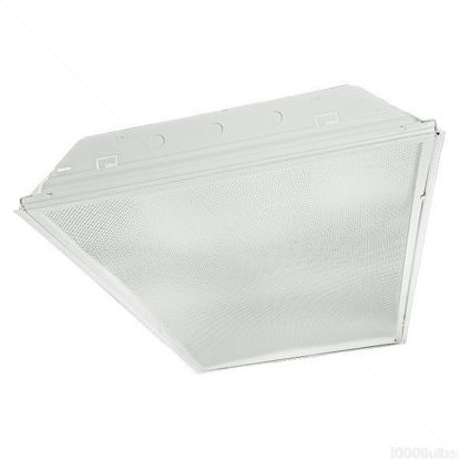 Fluorescent 2'x4' Recessed Prismatic Fixture 30YR Electronic Instant Start Ballast 2 Lamp F32T8 2-F32 PRISM 30 YR EC