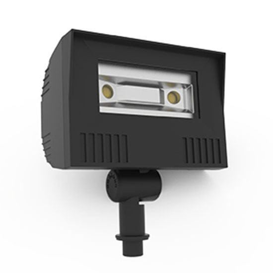 LED Outdoor Area Floods NPT Swivel Mount 20W 4K SMALL FLOOD 120-277V non-dimmable 7yr