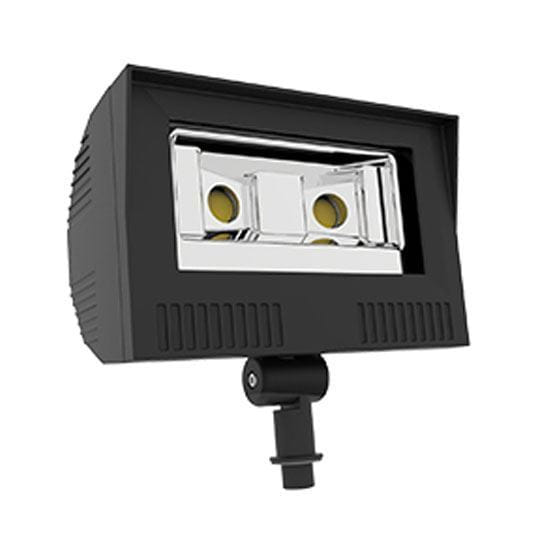 LED Outdoor Area Floods NPT Swivel Mount 50W 4K FLOOD 100-277V non-dimmable 5yr