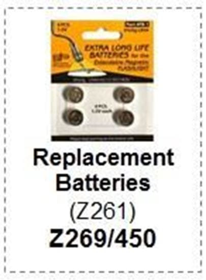 Replacement Batteries Telescoping Magnetic Flashlight - Z269
