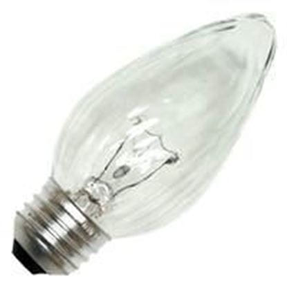 Picture of Light Bulbs Incandescents Decoratives F10 25 Watt Replacement White Candelabra 25F10 WHT CAN 12MW