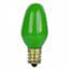 Light Bulbs Incandescents C7 7.5W Green Candelabra Colored Lamps 7 1 2C7 GRN CER CAN 6ML