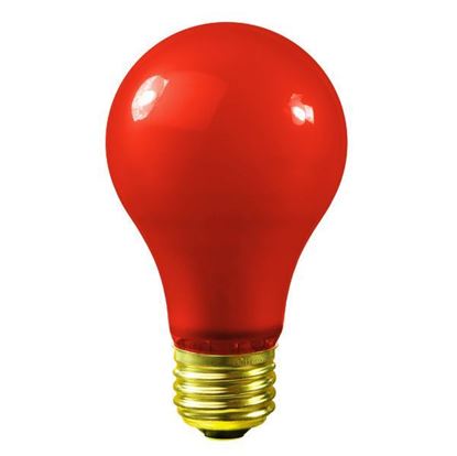 Light Bulbs Incandescents Colored A19 40W Red Medium 40A19 12ML