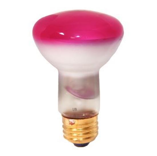Picture of Light Bulbs Incandescents R20 50W Pink Medium 50R20 SP LPK 12ML