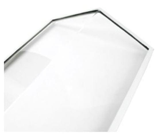 6 Lamp Lens Kit Frame for FHB546 F54T5 HO FPH546 6-LAMP T5HO PENTAGON (CLEAR)