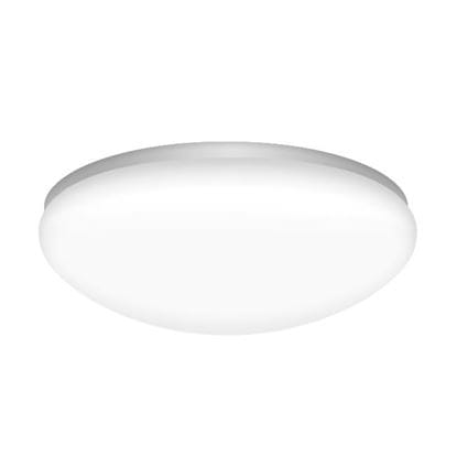 LED Indoor Mushroom Ceiling Light 75W Incand Equiv 16W 11IN 4000K FIXT XTREME DUTY 7YR