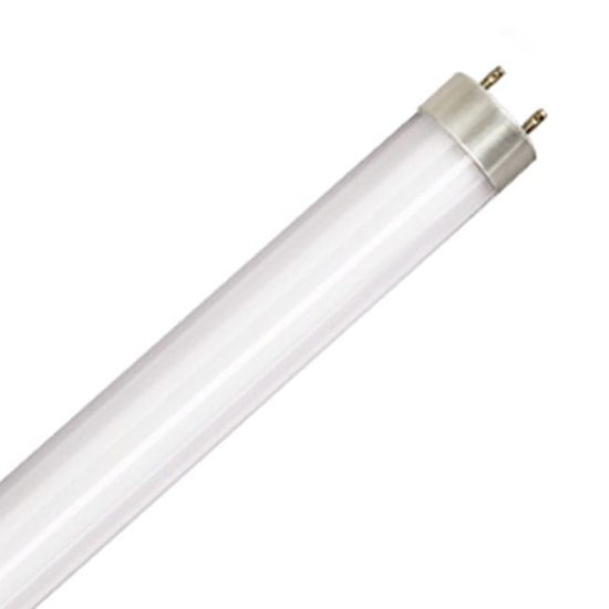 Picture of LED Bulbs Tubes - Replace Fluorescent 4FT T8 High Brightness Direct Install Glass 4000K L17T8 4' 40K FR PLUGNGO 5YR