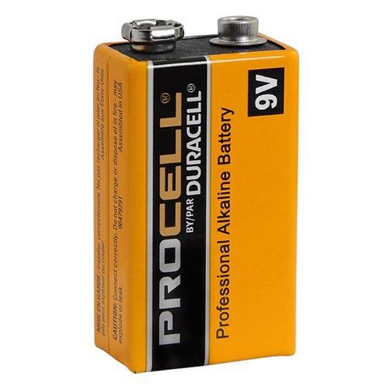 9V ProCell Alkaline Professional-Grade Battery (by Duracell)                                                                                          