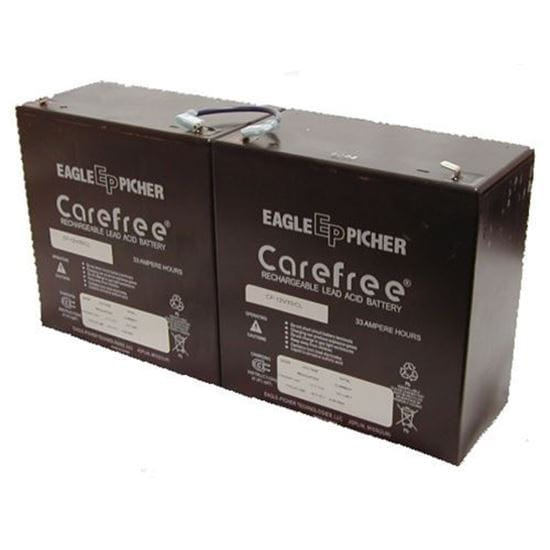 Picture of Eagle Picher CF-12V33L/C Sealed Lead Acid Battery 12.0v 33.0Ah                                                                                        