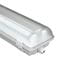 96" VAPORTIGHT TANDEM FROST FOR 4-T8 BYPASS FIXTURE (No ballast, LED-Bypass lamps not included)