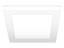 LED Indoor low-profile Light 2-60W Incand Equiv 20W 9IN SQUARE 3000K LT.COMMERCIAL 5YR