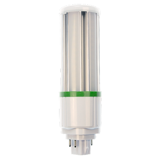 LED Retrofits CFL Plug-In 26W 4-Pin TO 12WT10 360° 5000K G24Q 4PIN 120-277V BYPASS BALLAST 7YR