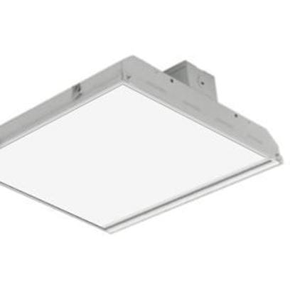 LED Indoor Highbay Flat 175MH Equiv. Fixture 1' X 2' 90W 5000K XTREME DUTY 8yr