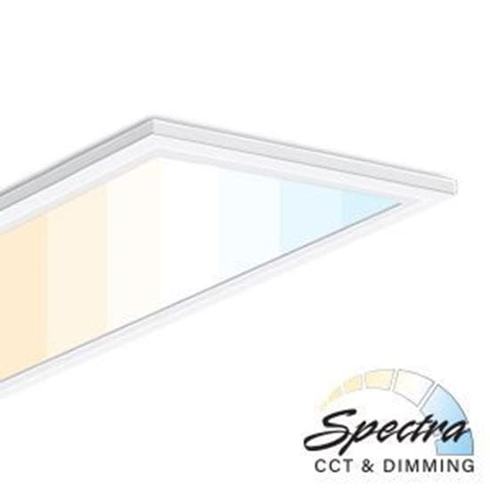 Picture of LED 1X4 SPECTRA PANEL 40W 7YR (CCT-adjustable 3000-5000K with remote sold separately)