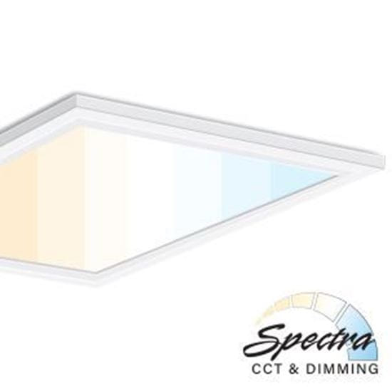 LED 2X2 SPECTRA PANEL 40W 7YR CCT-Adjustable 3000-5000K (with remote sold separately)