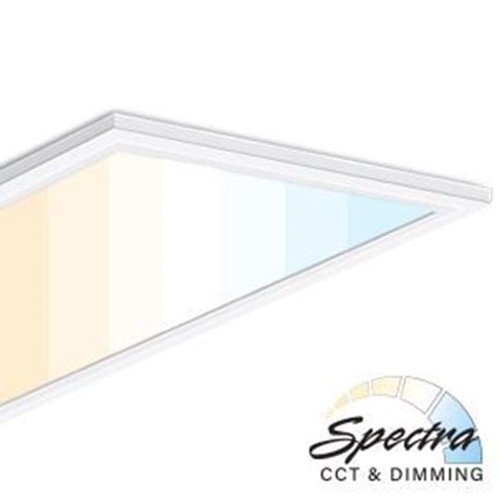 LED 2X4 SPECTRA PANEL 50W 7YR CCT-Adjustable 3000-5000K (with remote sold separately)