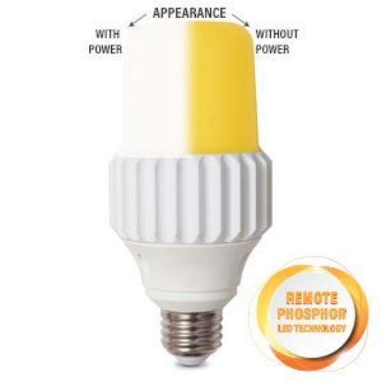 LED REMOTE PHOSPHOR Direct Wire (Disconnect Ballast) medium Base 25W MH Equiv. 12W T21 5000K 120-277V 5YR