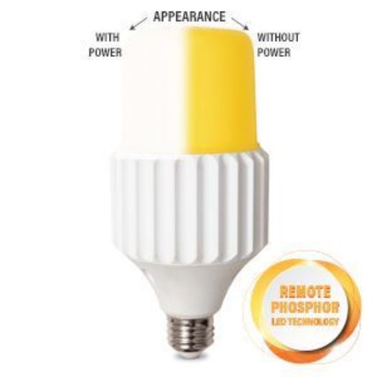 LED REMOTE PHOSPHOR Direct Wire (Disconnect Ballast) medium Base 50W MH Equiv. 25W T26 5000K 120-277V 5YR