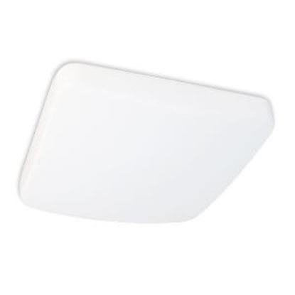 LED Indoor Square Mushroom Ceiling Light 75W Incand Equiv 17W 11IN 4000K FIXT XTREME DUTY 7YR