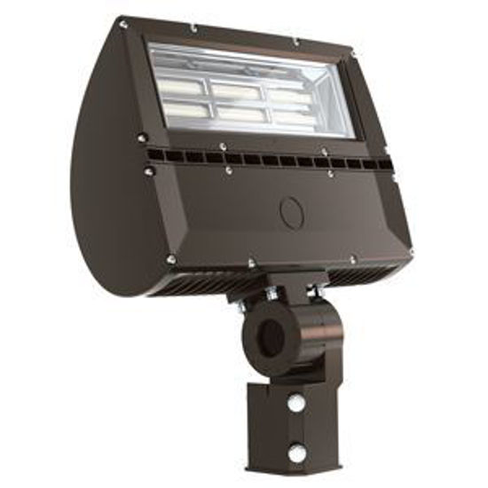 LED Outdoor Area Floods 2-3/8 INCH TENON SLIPFITTER Mount 150W FLOOD 4K 120-277V non-dimmable 7YR