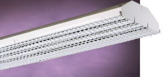 Fluorescent 4' Highbay Fixture Wire Guard for WIREGUARD FHH326 328