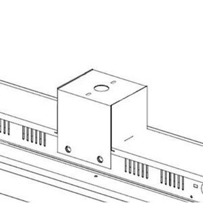 PENDANT MOUNT FOR 105-watt 2-panel Highbays CF8122 AND LF8122