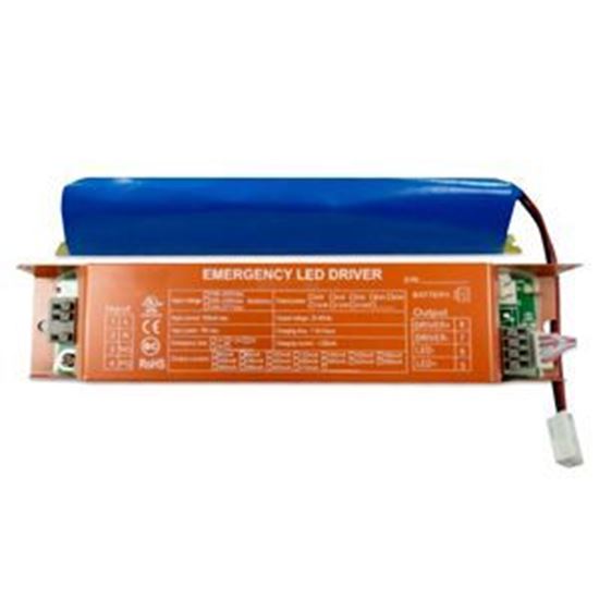 EM BATTERY BACKUP KIT 80W-120W Full Cutoff Stealth Wallpack