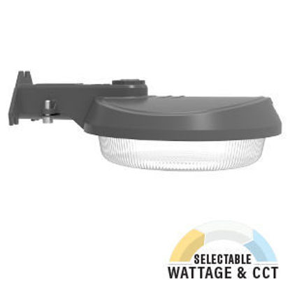 LED Dusk-to-Dawn 35/50/65W Yardlight 3000K/4000K/5000K 120-277V with built-in photocontrol 5YR LT. Commercial