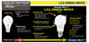 LED Bulbs A-Shape General Service 60W Equiv. A19 2700K 5.5A19 HG8227 Dimmable XD4 8YR