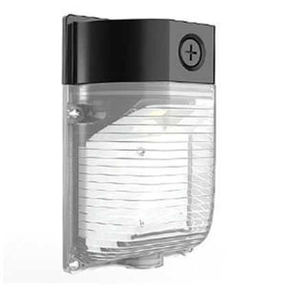 LED Outdoor Mini Wallpack 25MH Equiv No Photocell 4000K 12W Xtreme Duty 7YR (EQUIV TO 25MH)